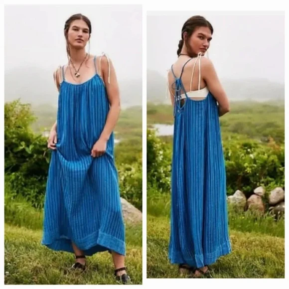 free people blue striped dress Going Steady Midi Dress // Free People *XS-XL* | Women's Clothing